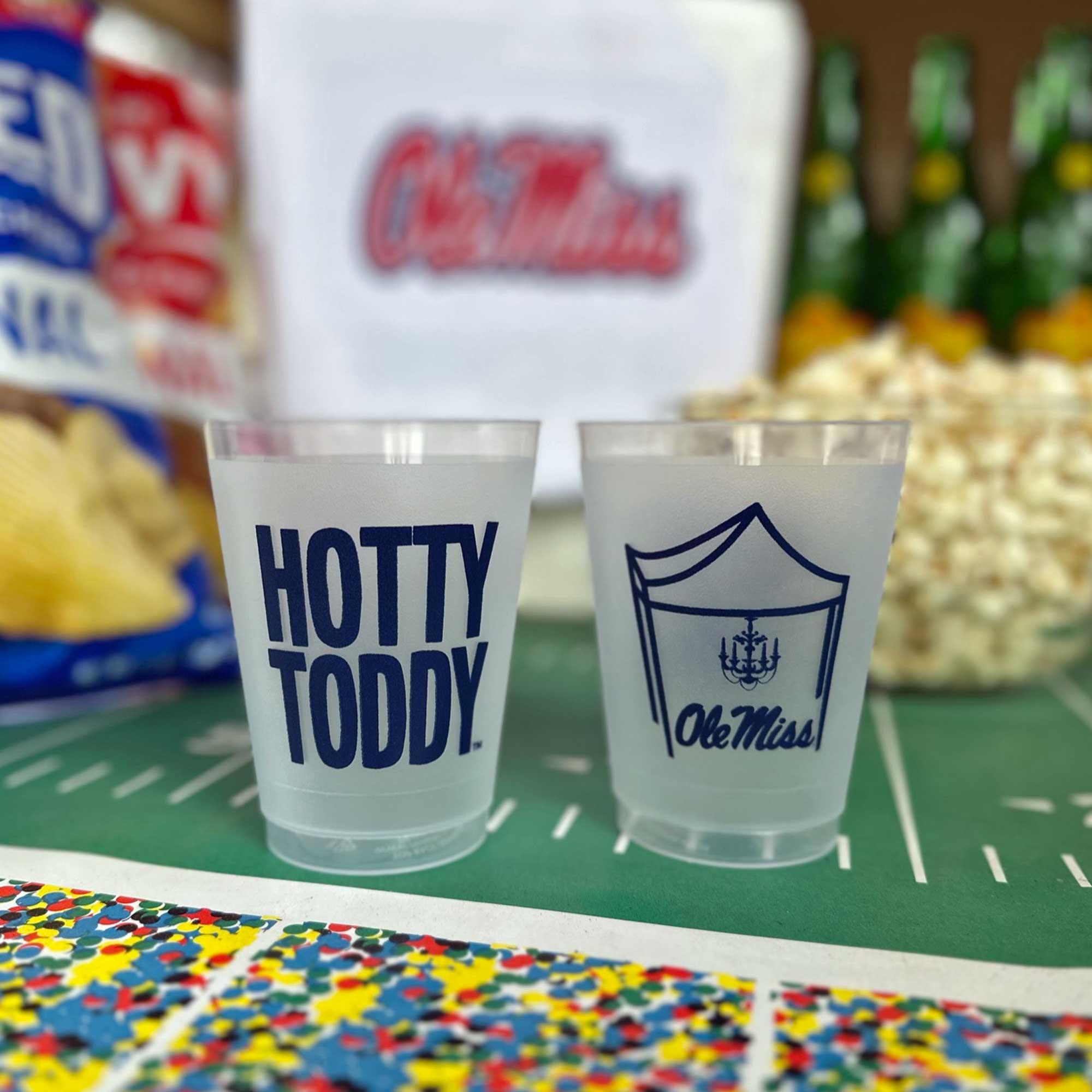 Ole-Miss-University-of-Mississippi-Hotty-Toddy-Frrosted-Tailgate-Tent-Roadie-Cup-2 Ole Miss/Hotty Toddy Football Tailgate Tent {Frosted Cup 10 Pack} - Image 3