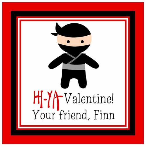 Valentine's Day Sticker - Ninja