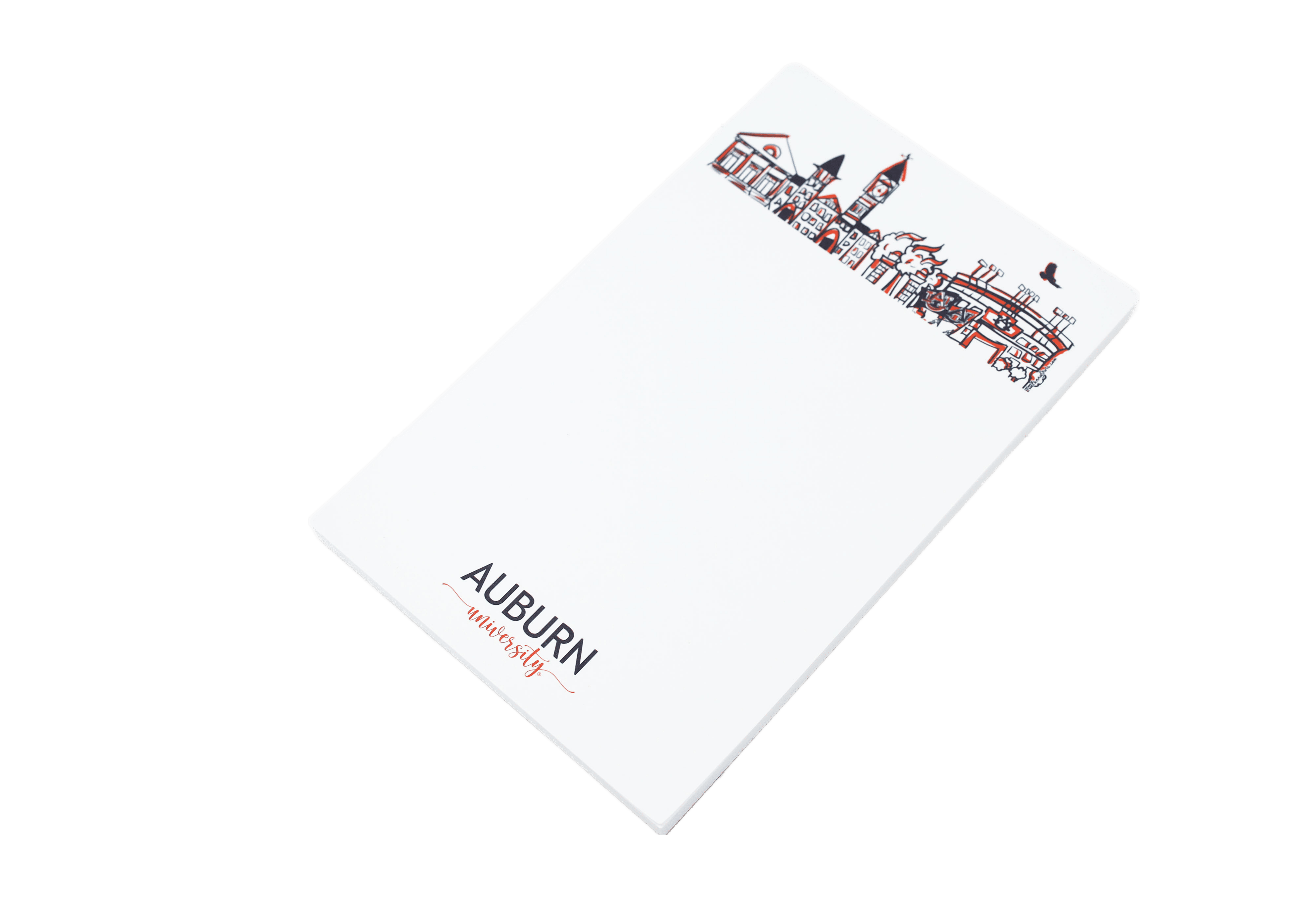 Auburn Univeristy Campus Skyline Notepad-2 NB Skyline Notepad {Auburn University Campus Skyline -Auburn}