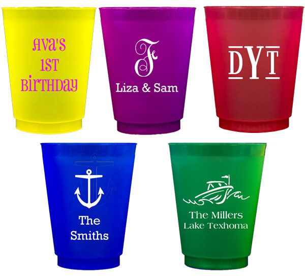 Personalized Shatterproof Cups Colors {All Sizes}