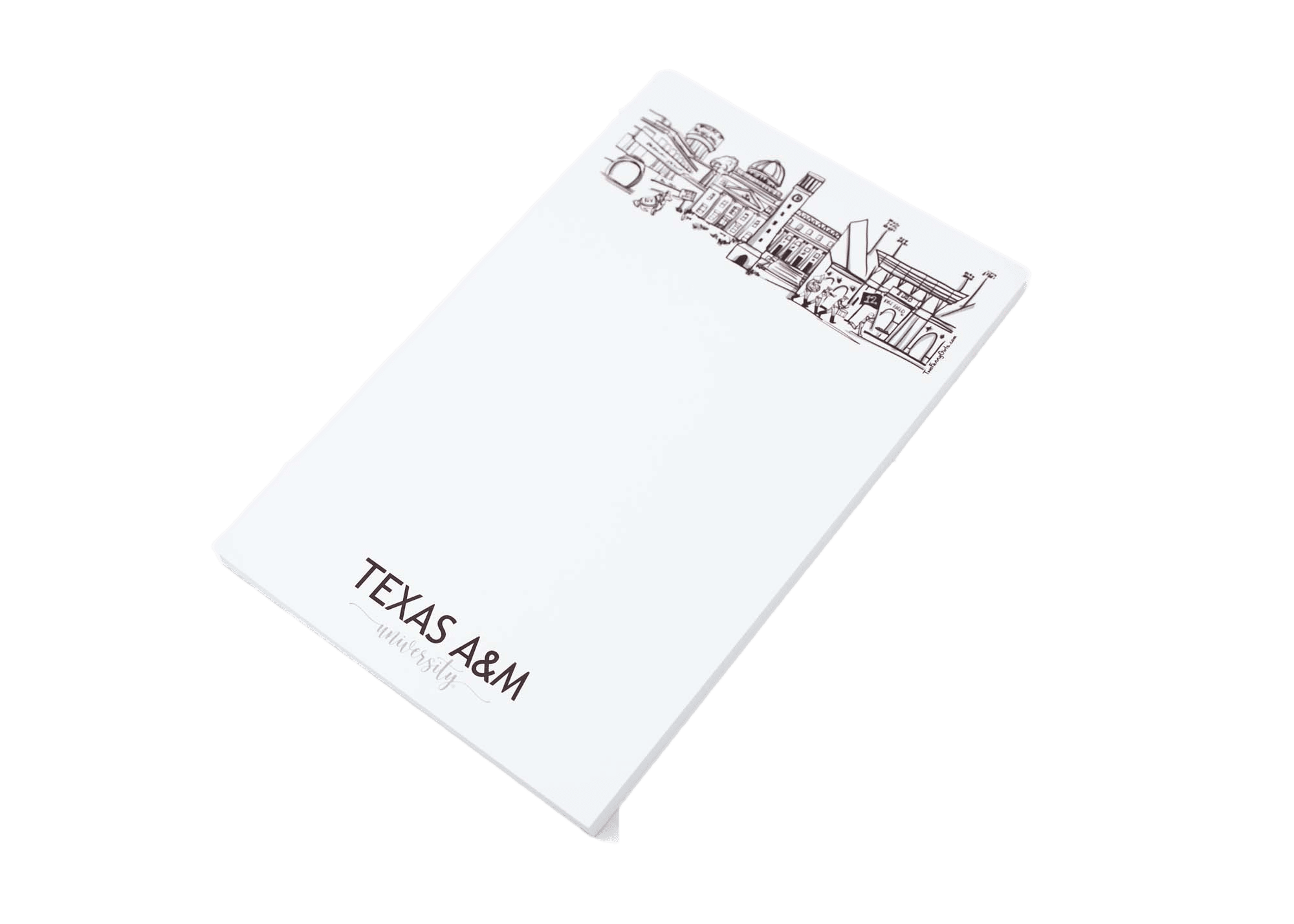 Texas AM University Skyline Notepad – College Station-2 NB Skyline Notepad {Texas A&M - College Station}