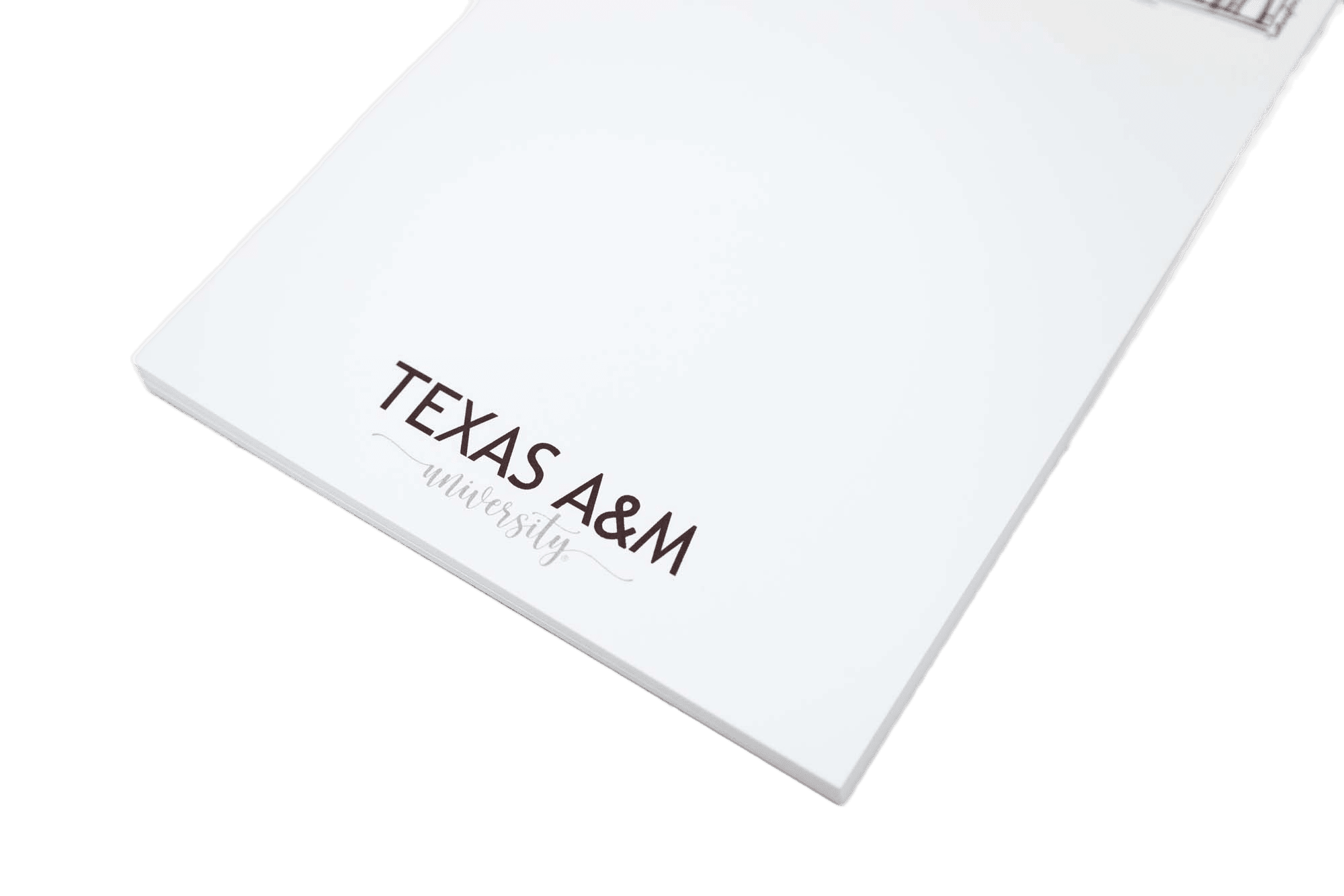 Texas AM University Skyline Notepad – College Station – text-2 NB Skyline Notepad {Texas A&M - College Station} - Image 2