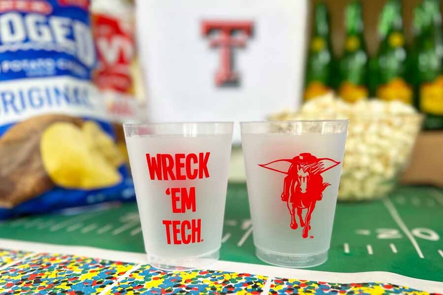 Texas-Tech-Wreck-_Em-Tech-Frosted-Party-Roady-Cup-9 Texas Tech University - Masked Rider/Wreck 'Em Tech {Frosted Cup 10 Pack} - Image 3