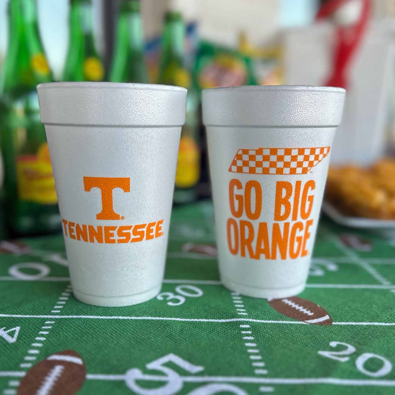 University-of-Tennessee-Knoxville-Go-Big-Orange-Disposable-Foam-Cup-2000 University of Tennessee - Logo/Go Big Orange {Foam Cup 10 Pack} - Image 3